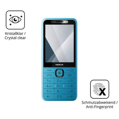 Flexible TPU-Folie passend zugeschnitten für Nokia 235 4G 2nd Edition, vollständige Abdeckung