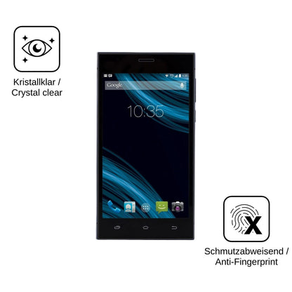 2x Screen Protector for Nomi i503 Jump Flexible Glass 9H dipos