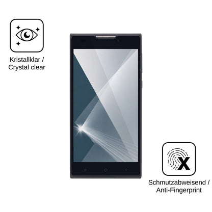 2x Screen Protector for Nomi i508 Energy Flexible Glass 9H dipos