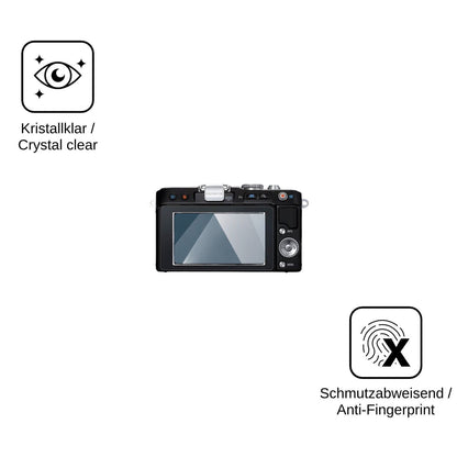 2x Screen Protector for Olympus Pen E-PL3 Flexible Glass 9H dipos
