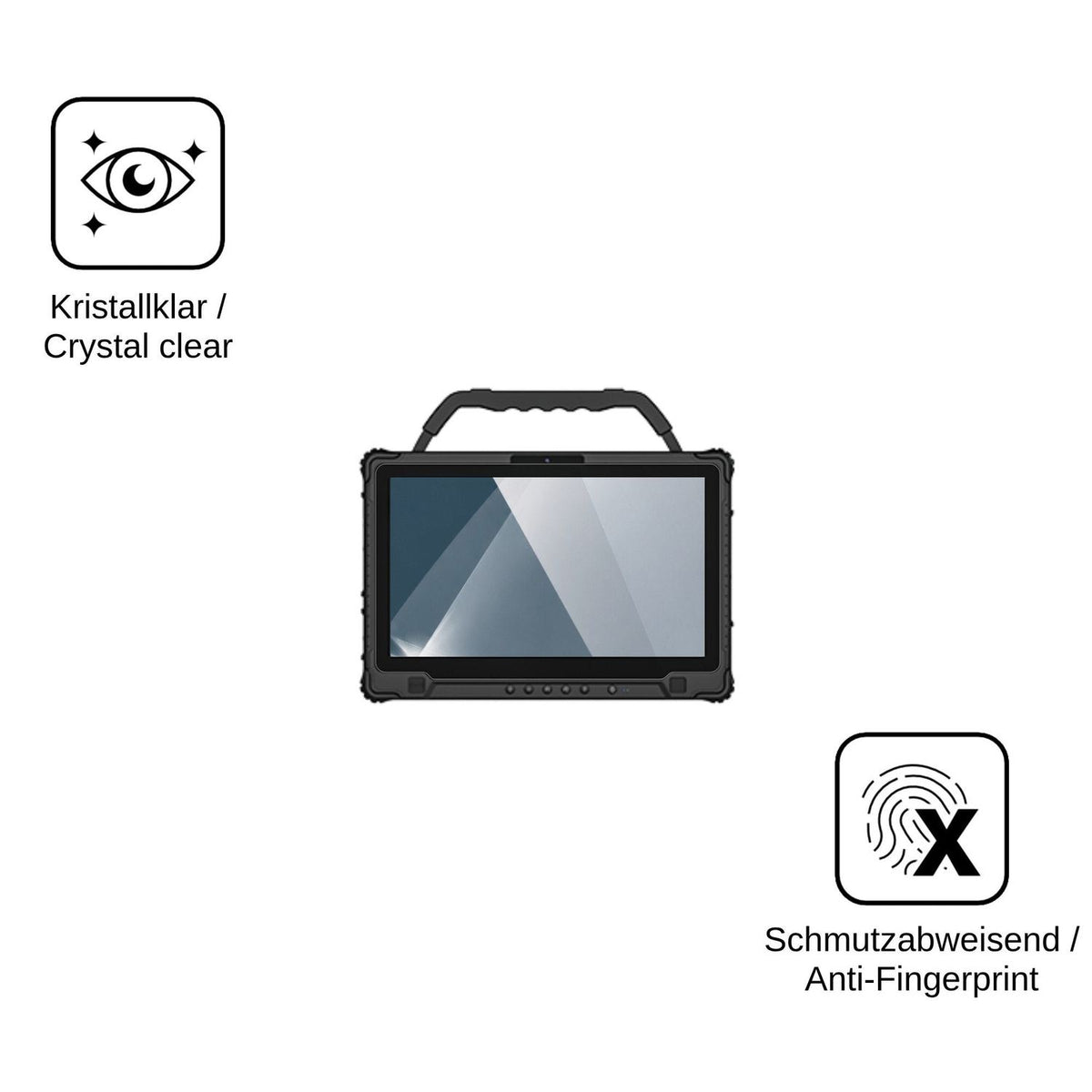 2x Screen Protector for ONERugged M14A Flexible Glass 9H dipos