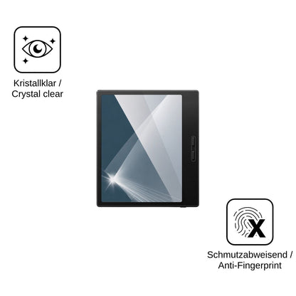 2x Screen Protector for Onyx Boox Go 7 Tappy Flexible Glass 9H dipos