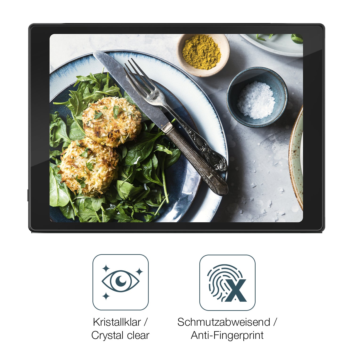 Flexible TPU-Folie passend zugeschnitten für Onyx Boox Tab Mini C, vollständige Abdeckung