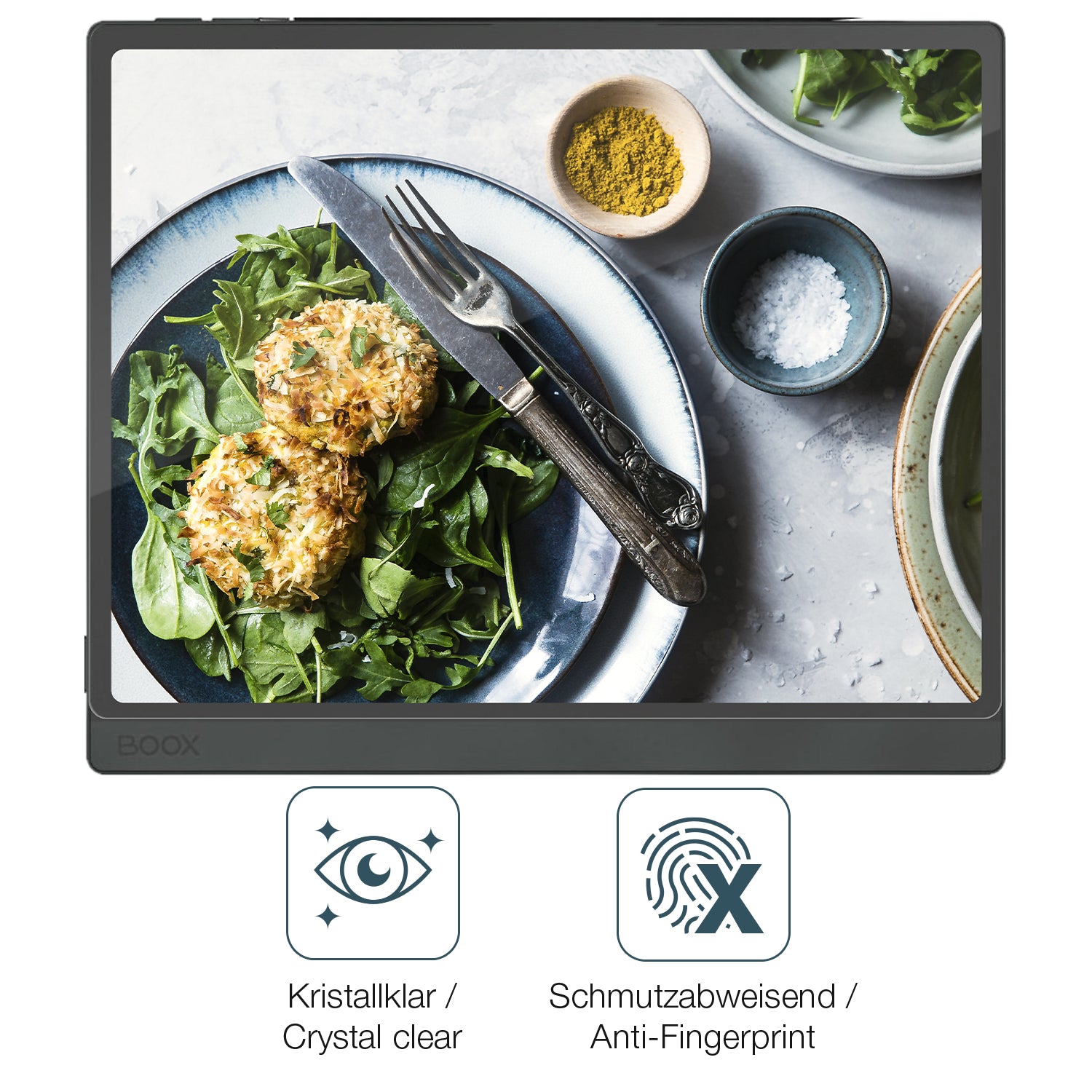 Flexible TPU-Folie passend zugeschnitten für Onyx Boox Tab Ultra C Pro, vollständige Abdeckung
