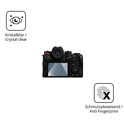 Flexible TPU-Folie passend zugeschnitten für Panasonic Lumix DC S1 R II, vollständige Abdeckung