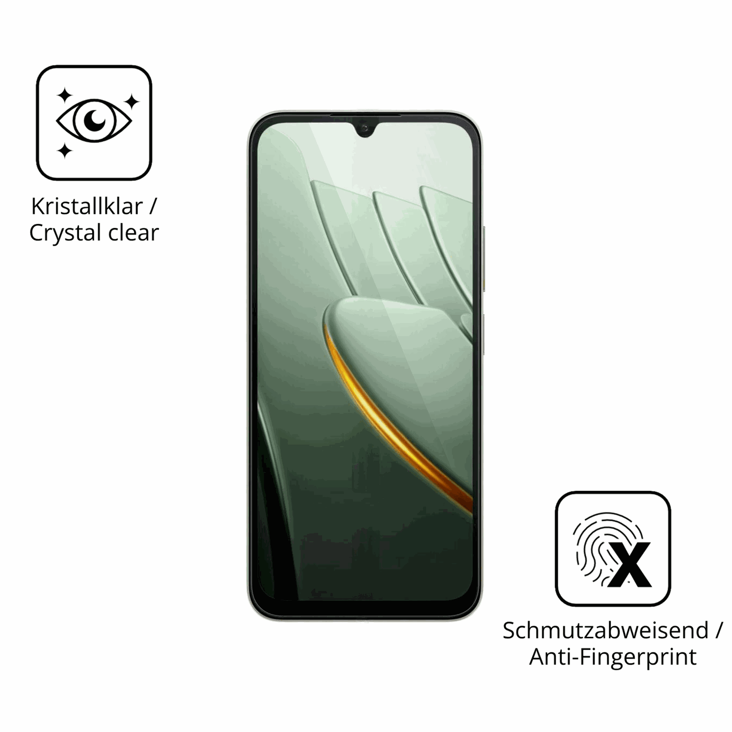 Flexible TPU-Folie passend zugeschnitten für POCO C81 Pro, vollständige Abdeckung