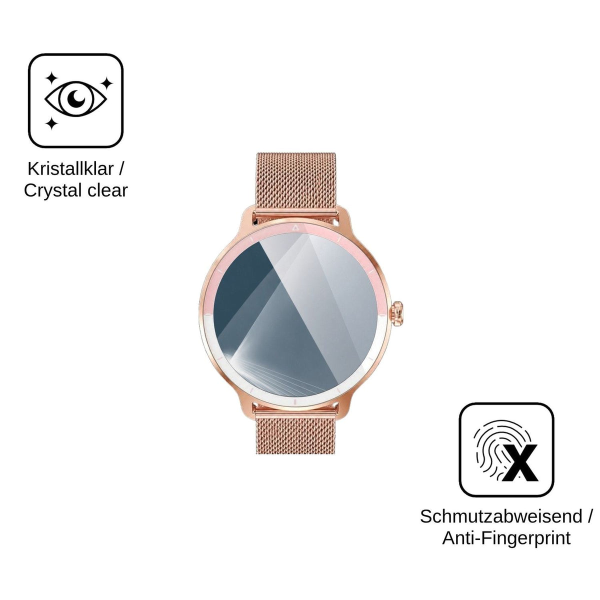 2x Screen Protector for PROTKPETS DR03 Flexible Glass 9H dipos