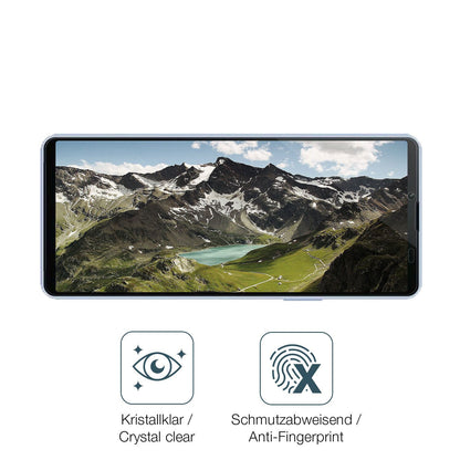 Flexible TPU-Folie passend zugeschnitten für Sony Xperia 10 V, vollständige Abdeckung