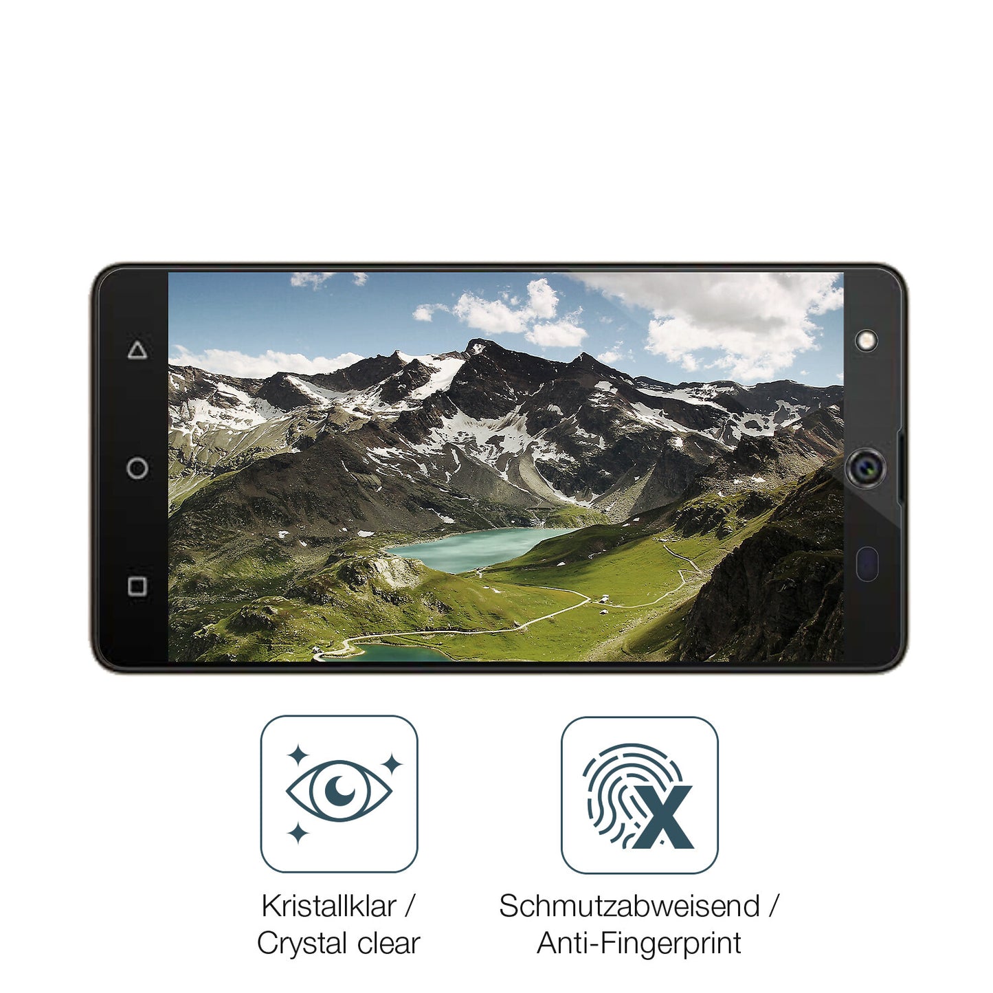 Flexible TPU-Folie passend zugeschnitten für Symphony i10, vollständige Abdeckung