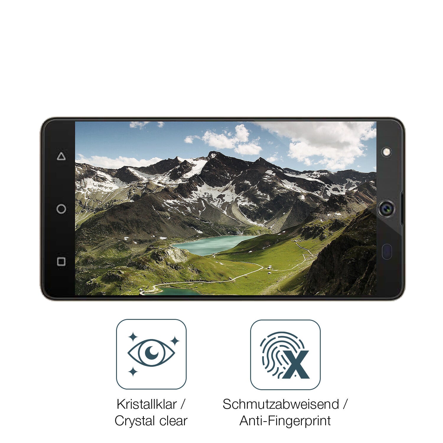 Flexible TPU-Folie passend zugeschnitten für Symphony i10, vollständige Abdeckung