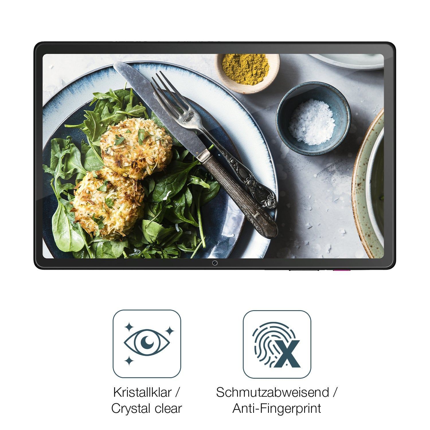 Flexible TPU-Folie passend zugeschnitten für Telekom T Tablet, vollständige Abdeckung