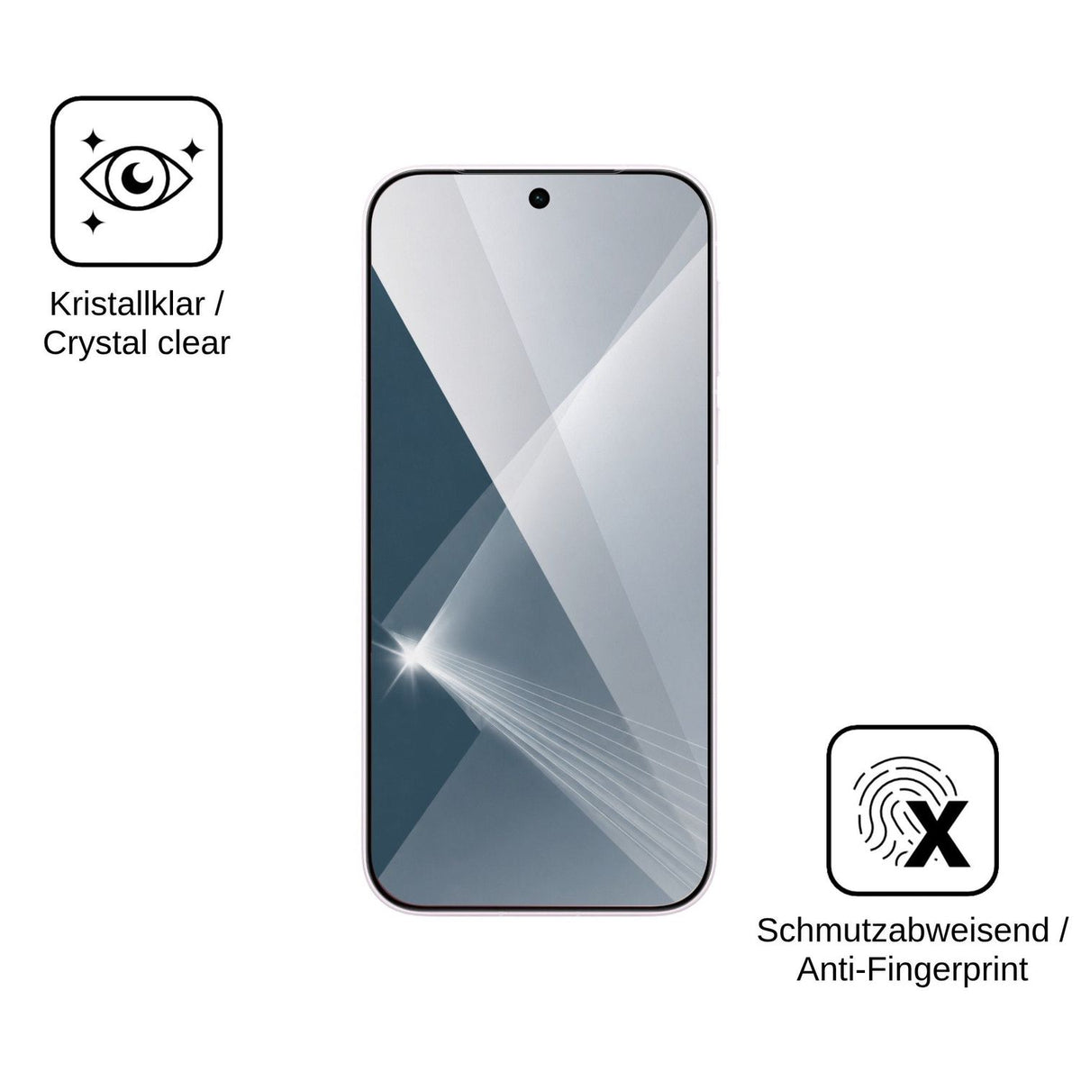 2x Screen Protector for Vivo X500 Flexible Glass 9H dipos