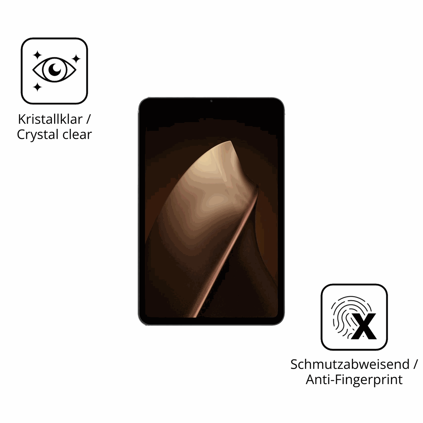 Flexible TPU-Folie passend zugeschnitten für Xiaomi Pad Mini 8.8, vollständige Abdeckung