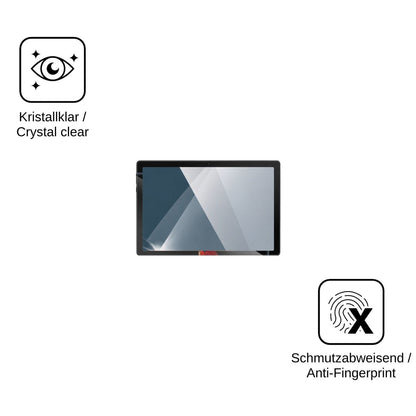 2x Screen Protector for Yicty Android 14 Tablet 10,1 Inch Flexible Glass 9H dipos