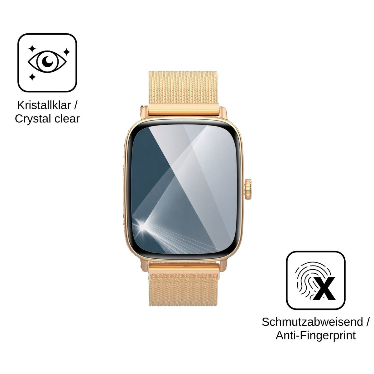 2x Screen Protector for Yoever IDW28 Flexible Glass 9H dipos