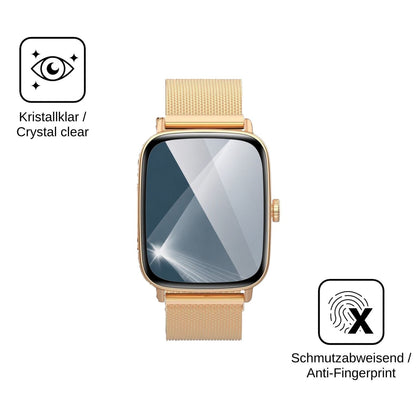 2x Screen Protector for Yoever IDW28 Flexible Glass 9H dipos