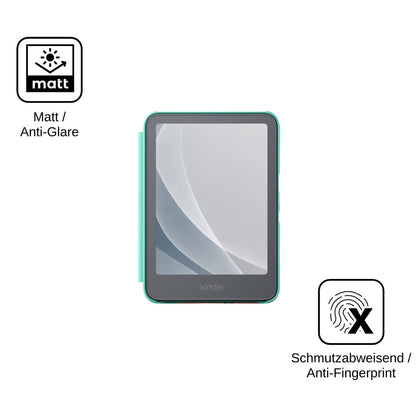 2x Screen Protector for Amazon Kindle Colorsoft Kids 2026 matte Flexible Glass 9H dipos