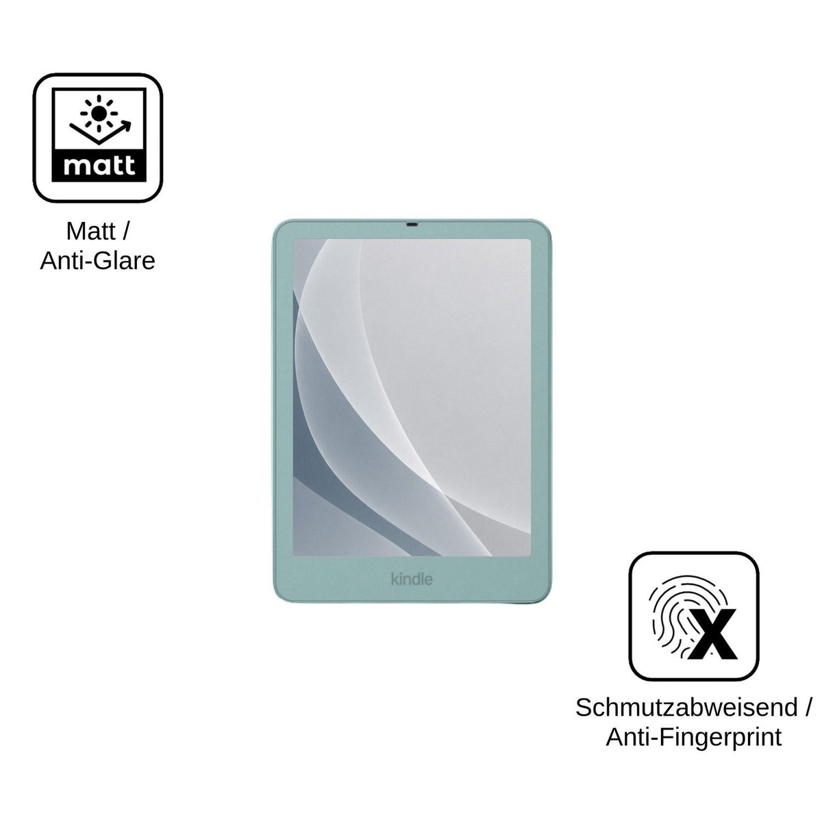 2x Screen Protector for Amazon Kindle Paperwhite Signature Edition 2026 matte Flexible Glass 9H dipos