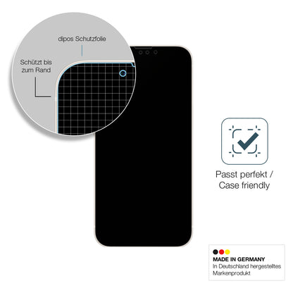 9H Hartbeschichtete, flexible Folie passend zugeschnitten für Apple iPhone 13 Pro Max