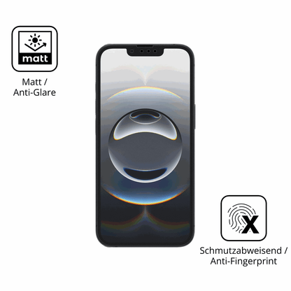 9H Hartbeschichtete, flexible Folie passend zugeschnitten f�r Apple iPhone 17e