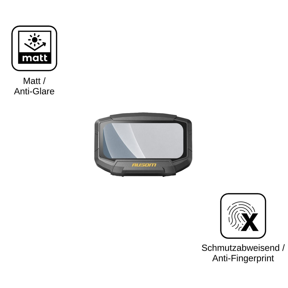 2x Screen Protector for Ausom Gosoul 2 Pro matte Flexible Glass 9H dipos