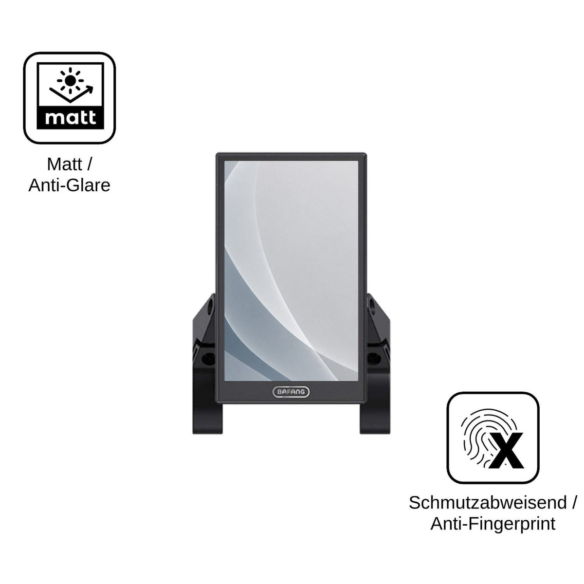 2x Screen Protector for Bafang DP C010 matte Flexible Glass 9H dipos