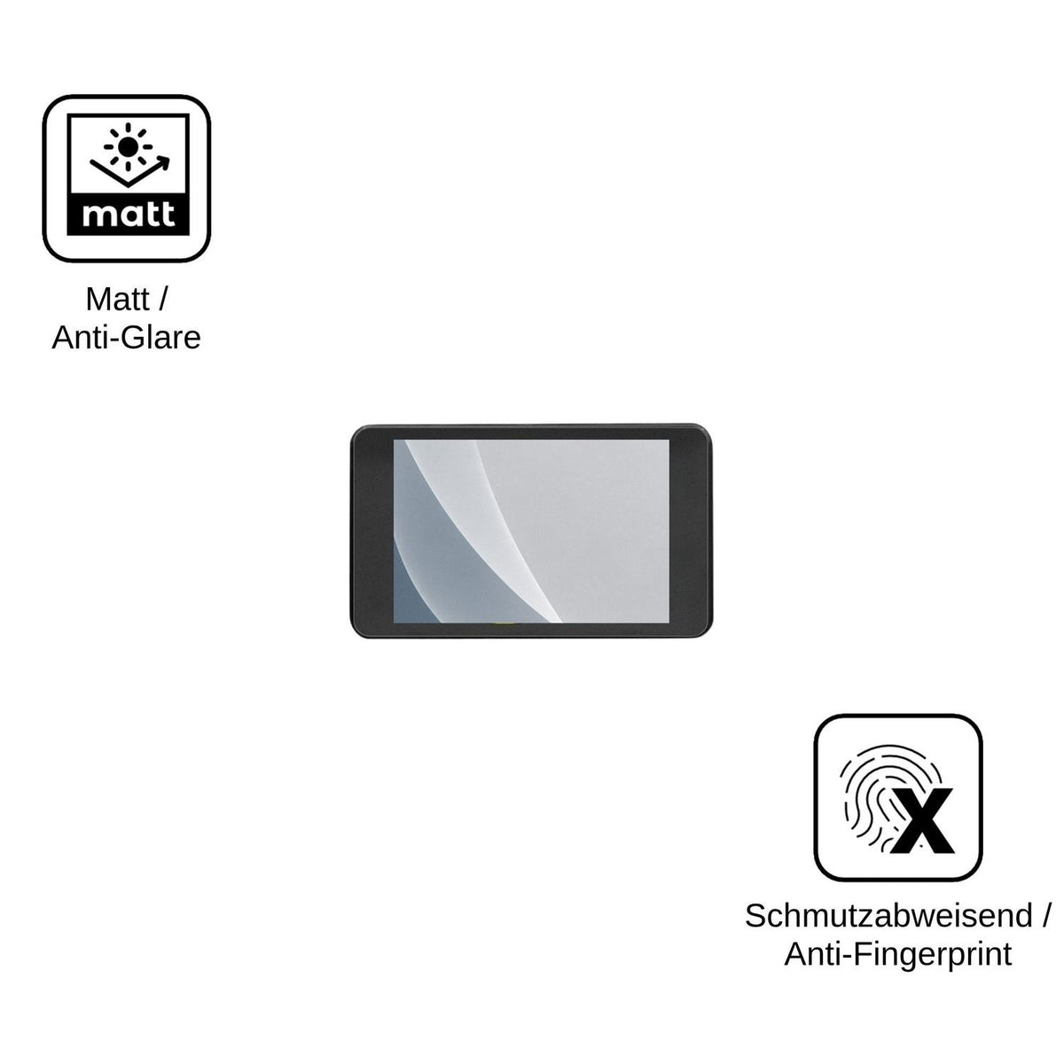 2x Screen Protector for Beazoom T8 matte Flexible Glass 9H dipos