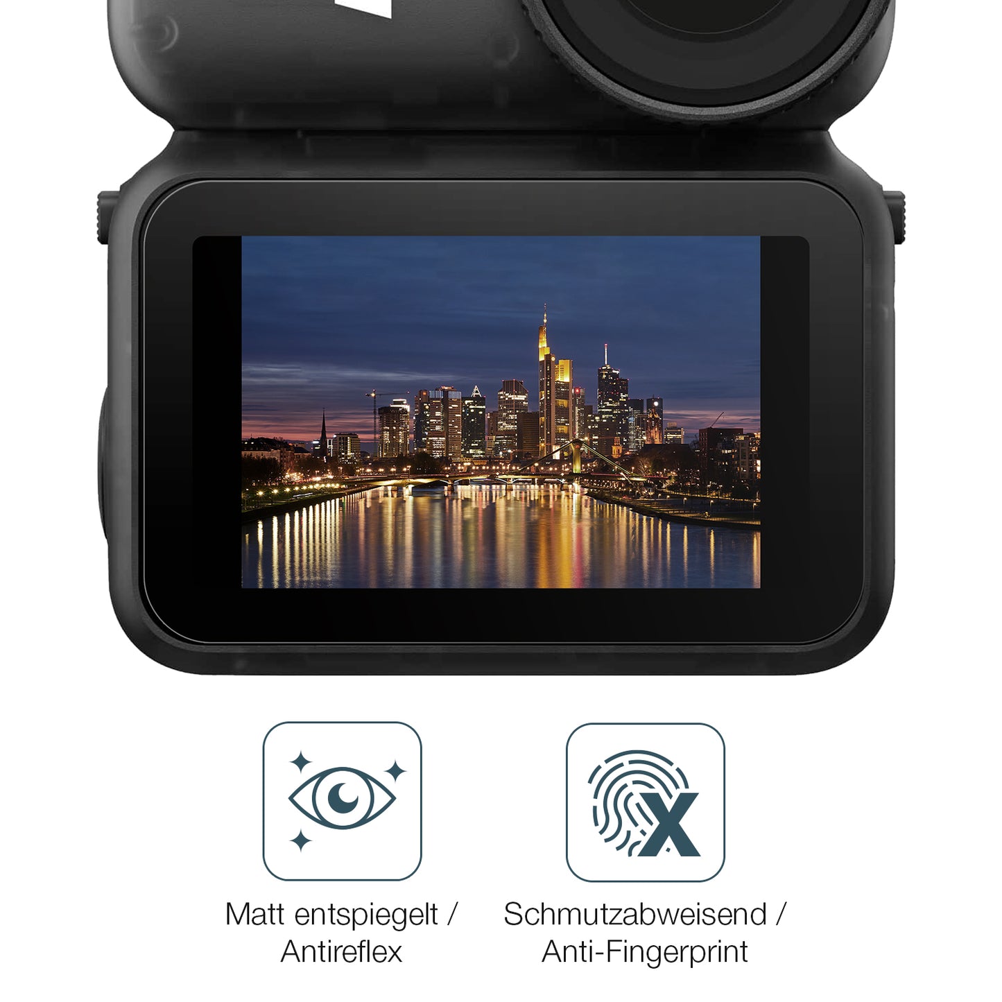 Schutz gegen Kratzer auf dem DJI Osmo Nano Glas durch Schlüssel oder Ähnliches