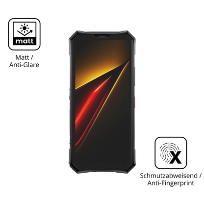 9H Hartbeschichtete, flexible Folie passend zugeschnitten für Doogee S300 Pro