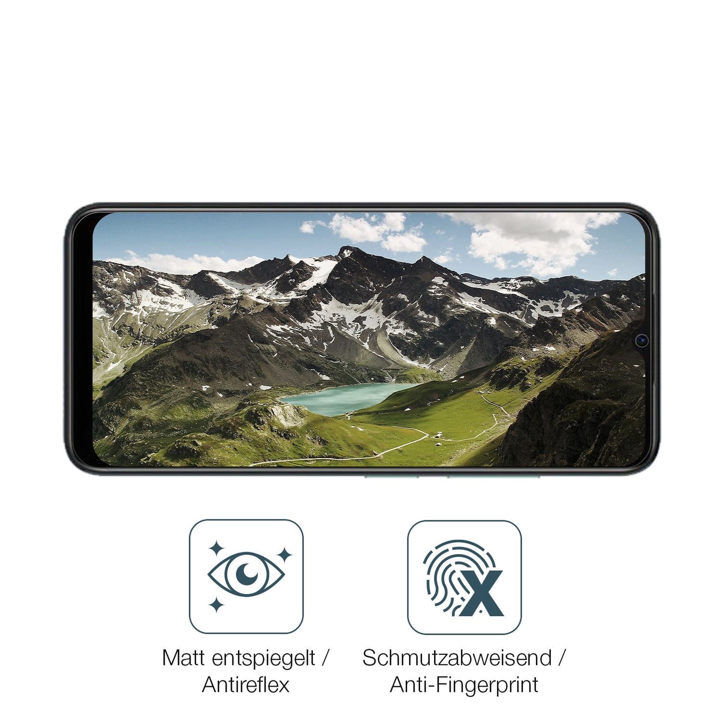 9H Hartbeschichtete, flexible Folie passend zugeschnitten für Doogee X98