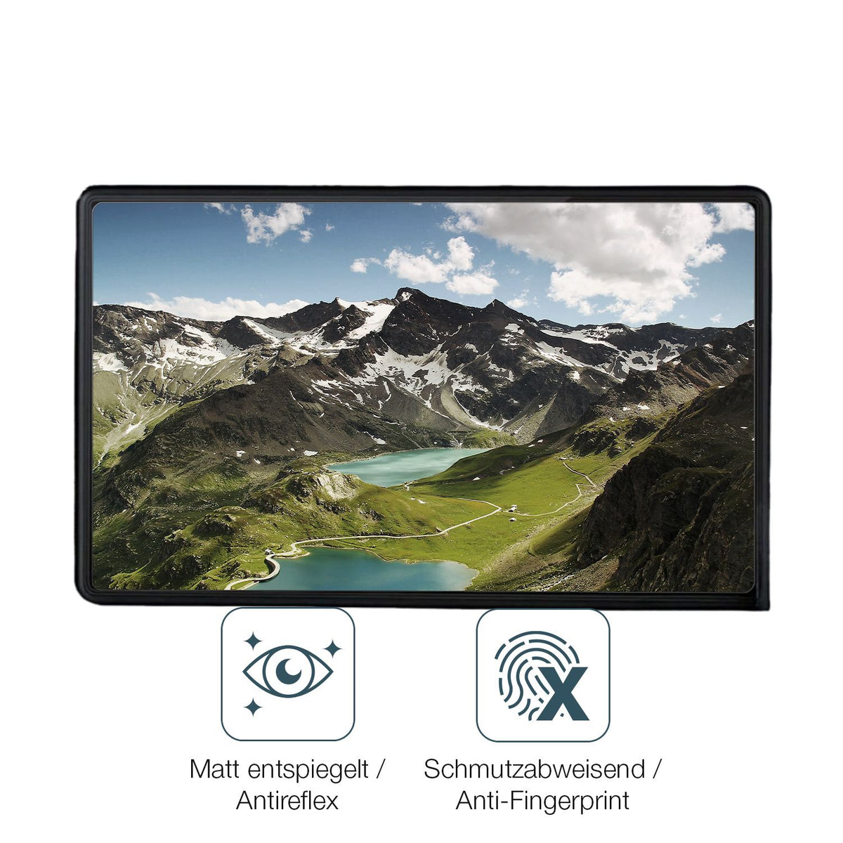 Schutz gegen Kratzer auf dem GABITECH Drive-9.0 Glas durch Schlüssel oder Ähnliches