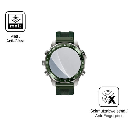 2x Screen Protector for Garmin MARQ Golfer Gen 3 matte Flexible Glass 9H dipos