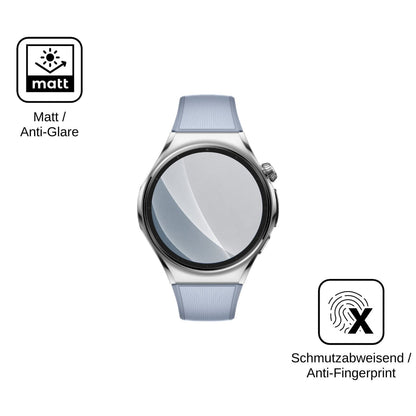2x Screen Protector for Huawei Watch 6 46 mm matte Flexible Glass 9H dipos