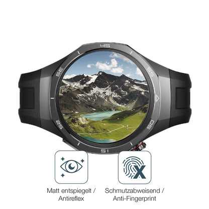 9H Hartbeschichtete, flexible Folie passend zugeschnitten für Huawei Watch GT5