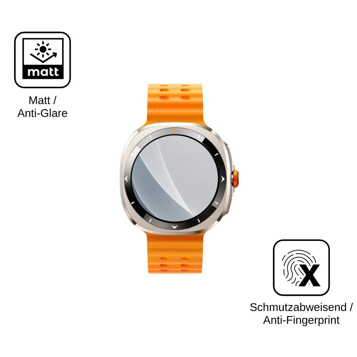 2x Screen Protector for Joyroom JR-FV2 Pro matte Flexible Glass 9H dipos