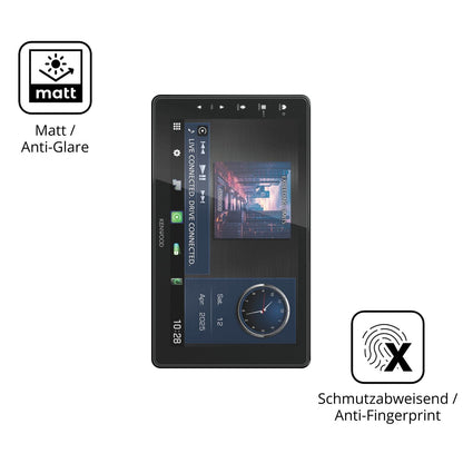 9H Hartbeschichtete, flexible Folie passend zugeschnitten für Kenwood DMX-F920DS