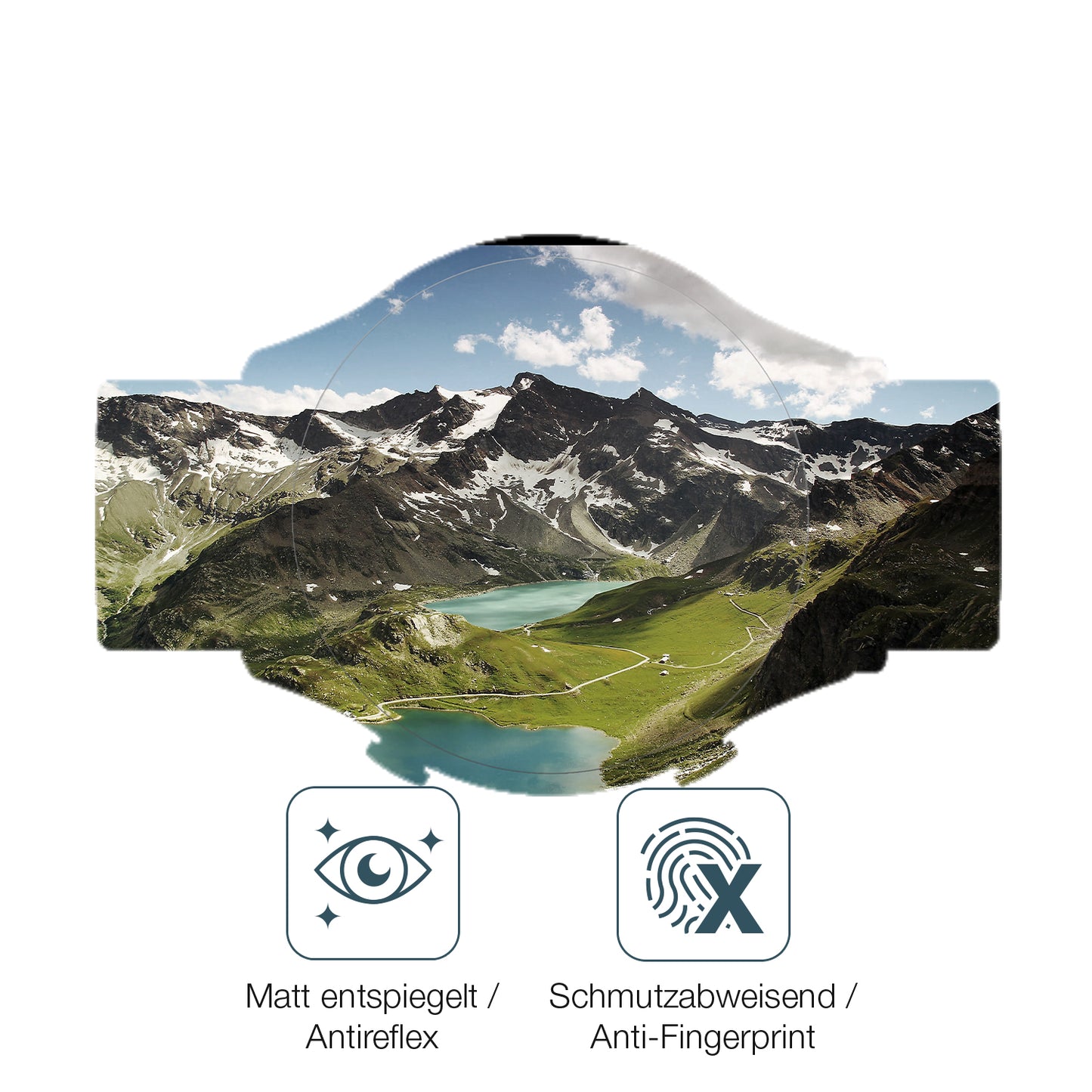 9H Hartbeschichtete, flexible Folie passend zugeschnitten für Kieslect Calling Watch KR Pro