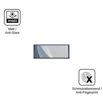 2x Screen Protector for Krunia T52 matte Flexible Glass 9H dipos