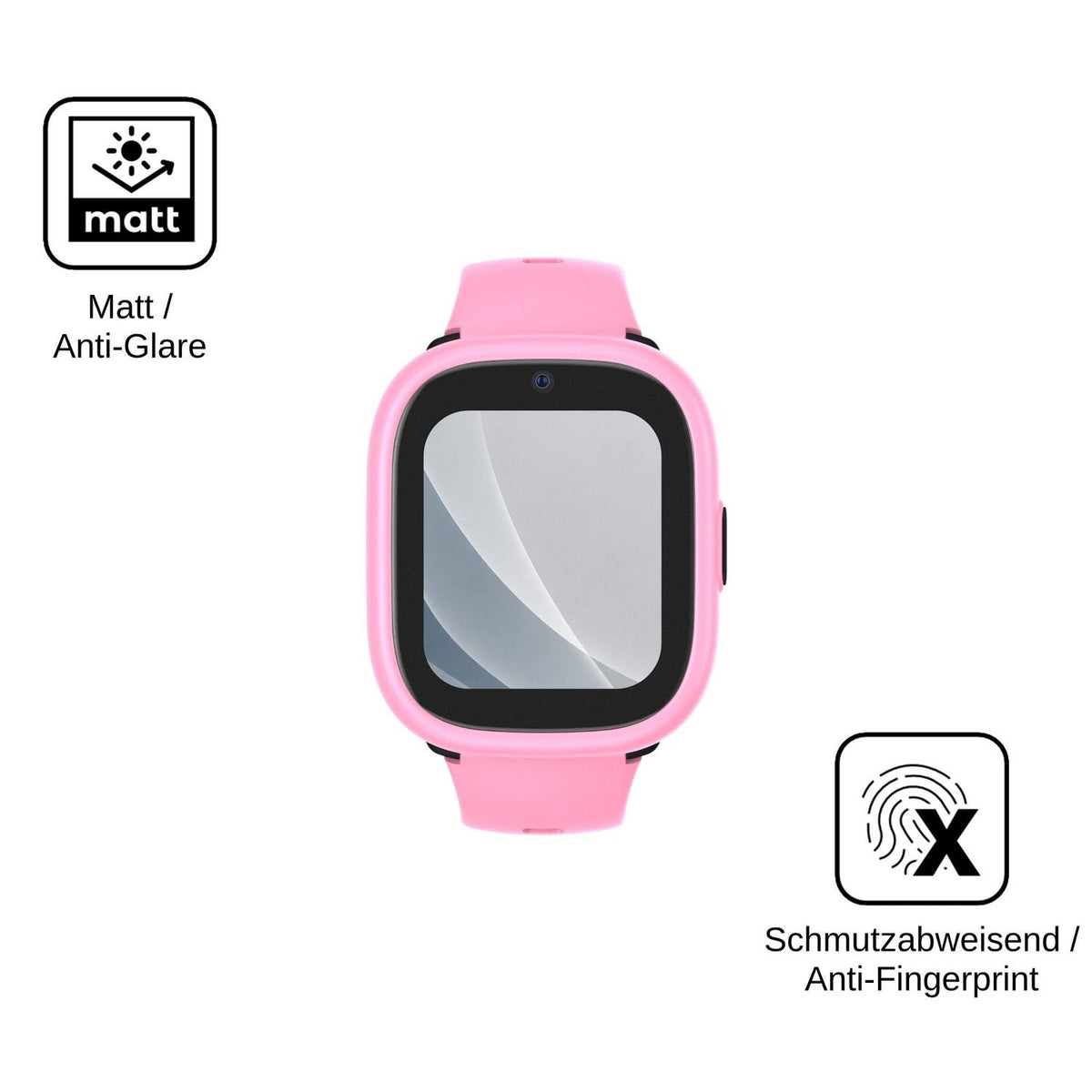 2x Screen Protector for Lagenio K3 matte Flexible Glass 9H dipos