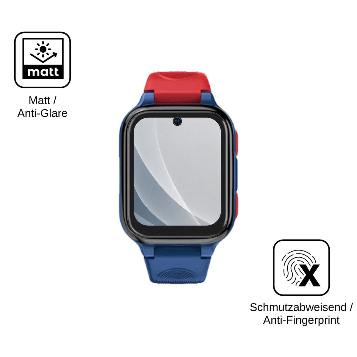 2x Screen Protector for Lagenio K9 matte Flexible Glass 9H dipos