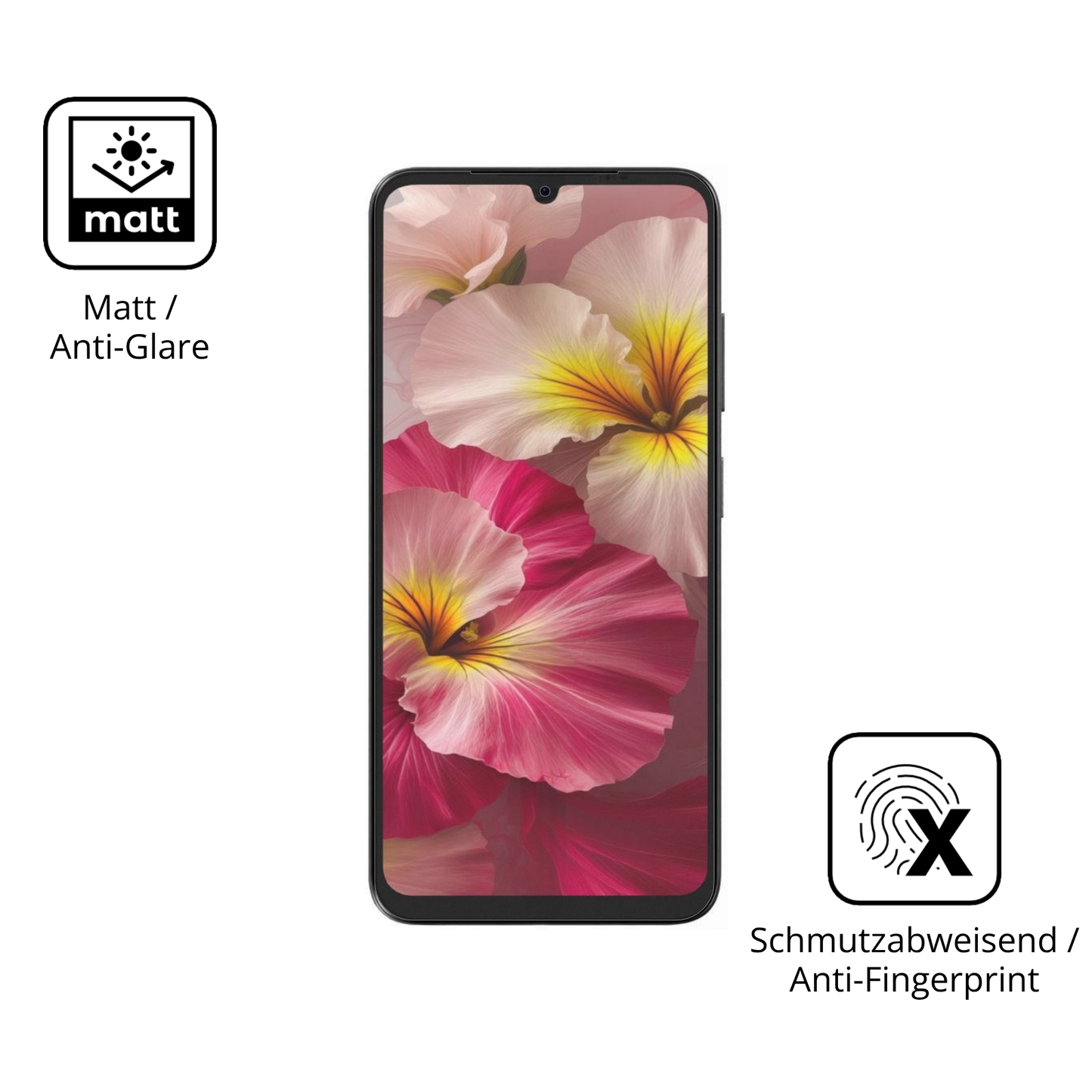 9H Hartbeschichtete, flexible Folie passend zugeschnitten für Lava Bold N2 Lite