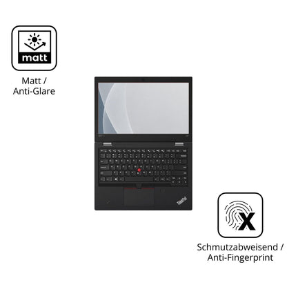 9H Hartbeschichtete, flexible Folie passend zugeschnitten für Lenovo Thinkpad L380 Yoga