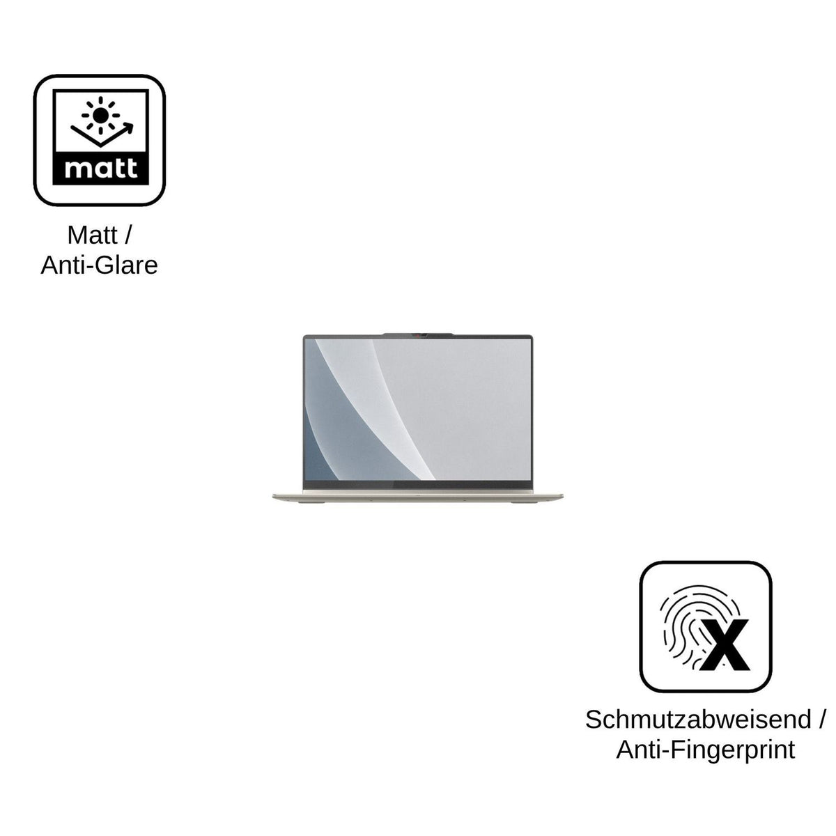 2x Screen Protector for Lenovo Yoga 7 2in1 16AKP10 matte Flexible Glass 9H dipos
