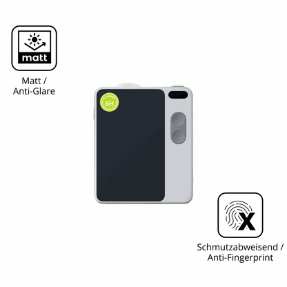 9H Hartbeschichtete, flexible Folie passend zugeschnitten für LiTTPOPO MicroCam X1