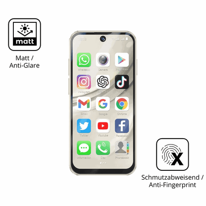 9H Hartbeschichtete, flexible Folie passend zugeschnitten für Longben XS19 Pro