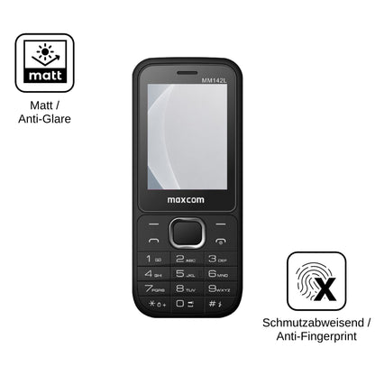 2x Screen Protector for MaxCom MM142L matte Flexible Glass 9H dipos