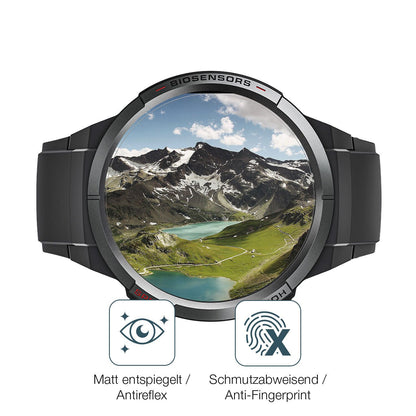 9H Hartbeschichtete, flexible Folie passend zugeschnitten für Mibro Watch GS