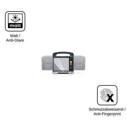 2x Screen Protector for Mindray Beneheart DX matte Flexible Glass 9H dipos