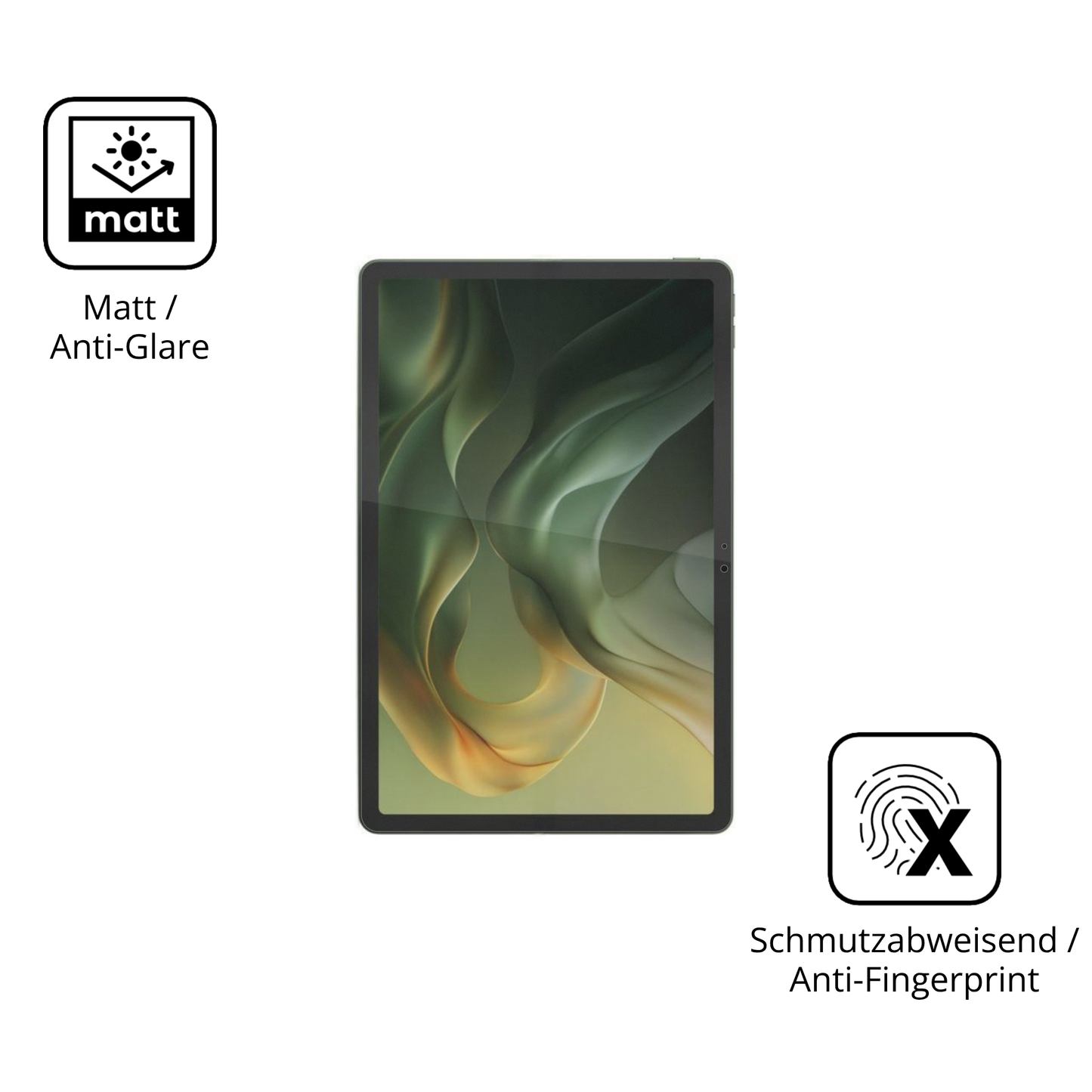 9H Hartbeschichtete, flexible Folie passend zugeschnitten für Motorola Moto Pad 2026