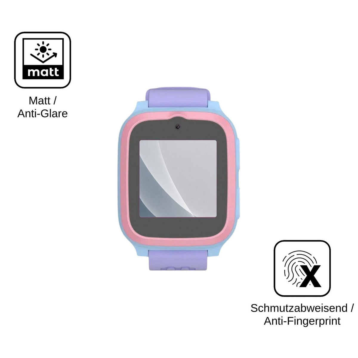 2x Screen Protector for MyFirst Fone S3 matte Flexible Glass 9H dipos